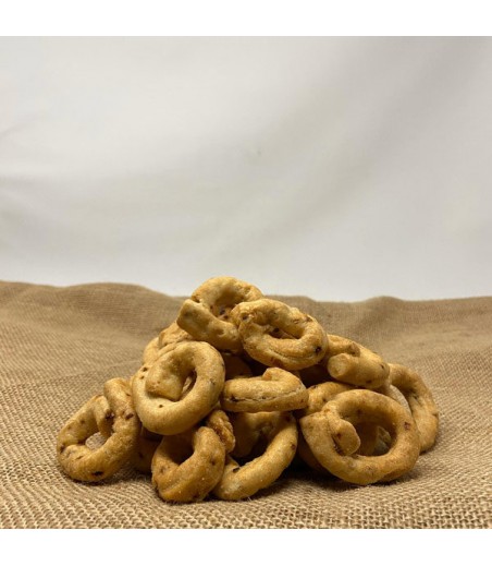 Taralli al Calzone di Cipolla "Per farsi male" La Bottega